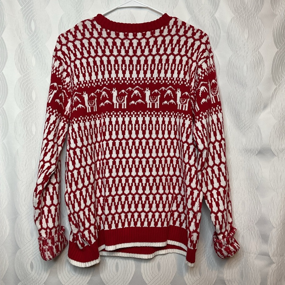 Blizzard Bay llama christmas sweater med - Picture 7 of 9